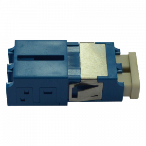 Адаптер оптический LANMASTER LC, со шторкой, корпус SC, дуплексный